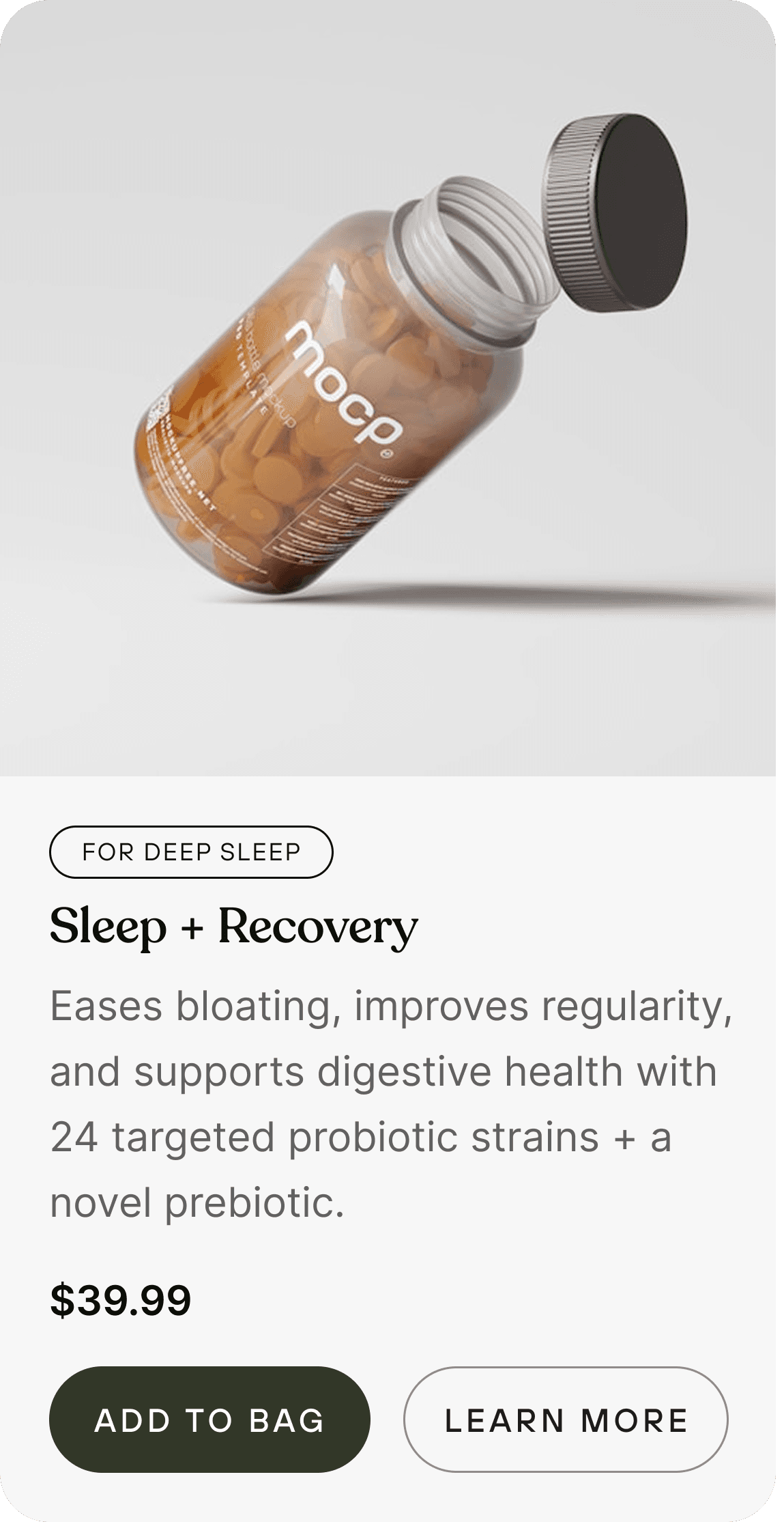 For Deep Sleep