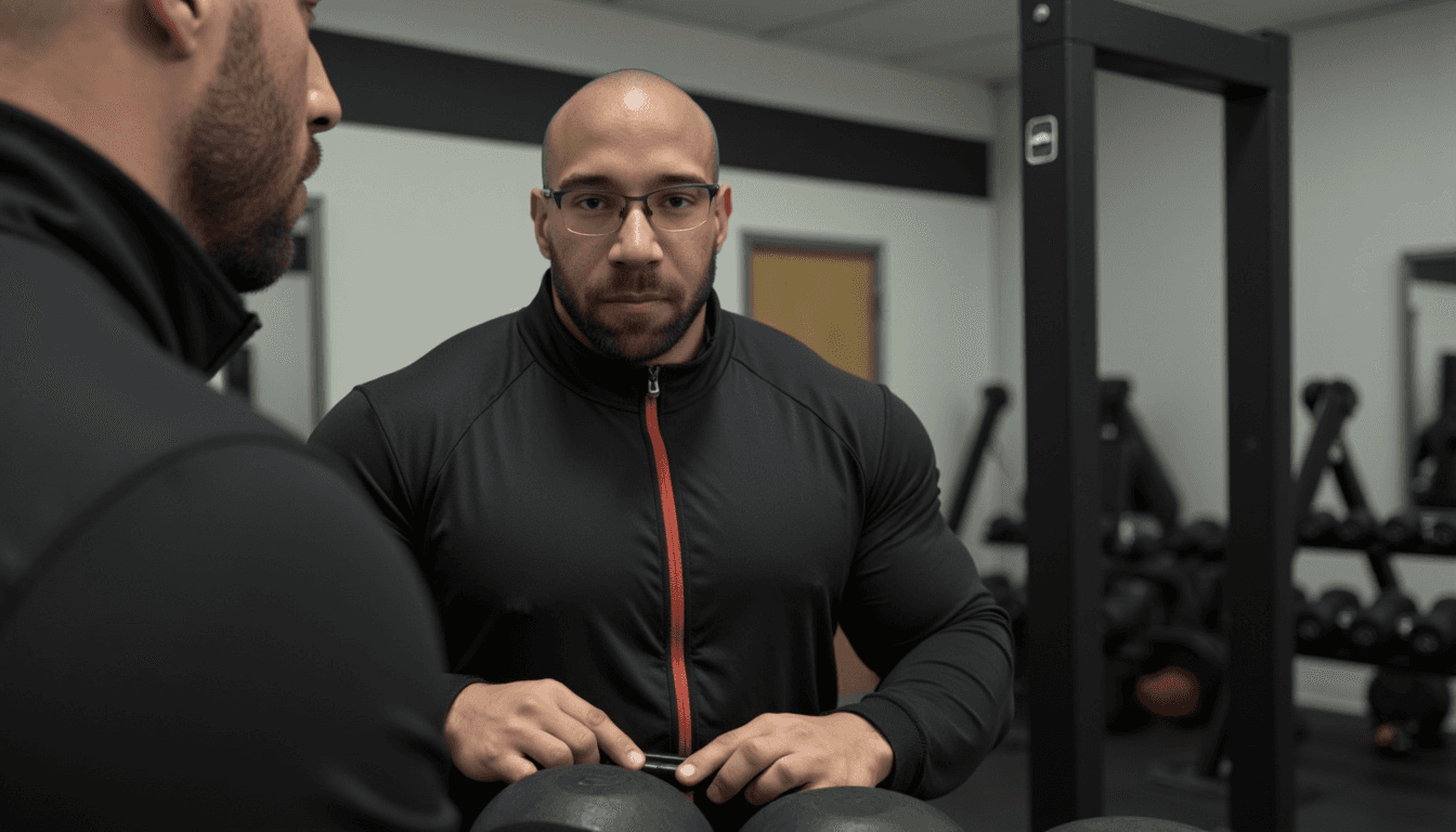 Athlete winning a race