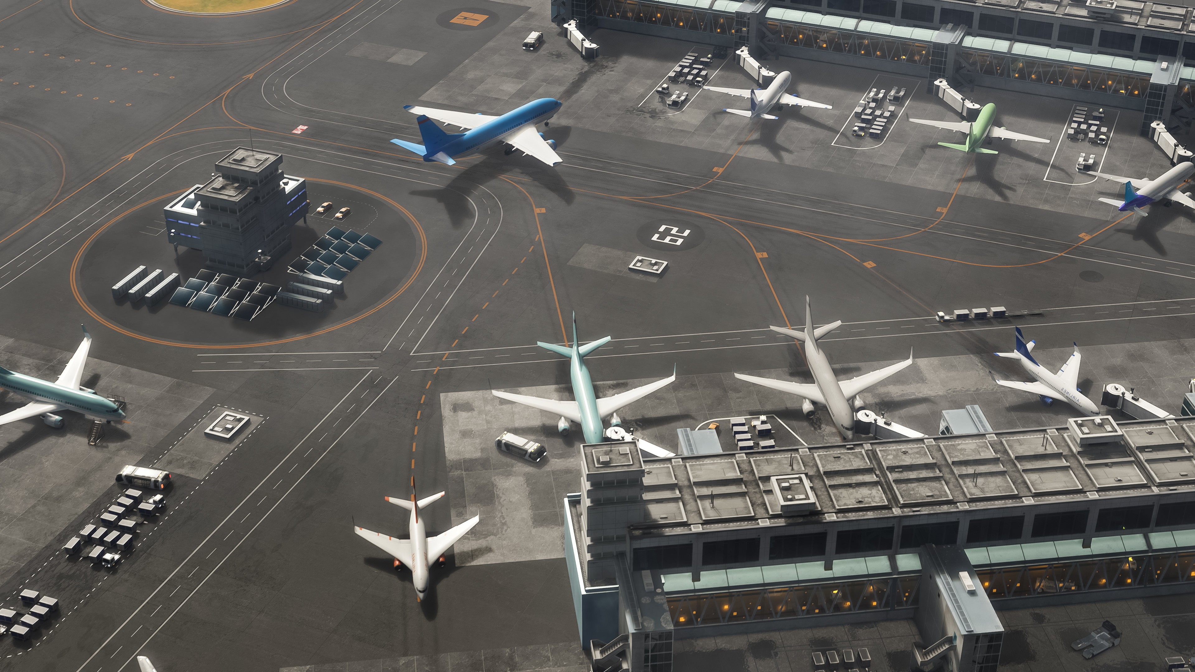 Airport rendering