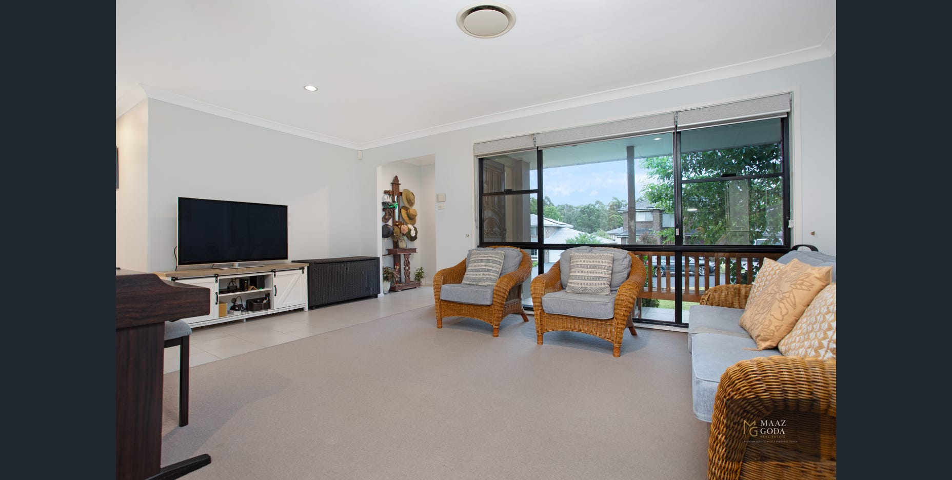 house interior with wooden walls