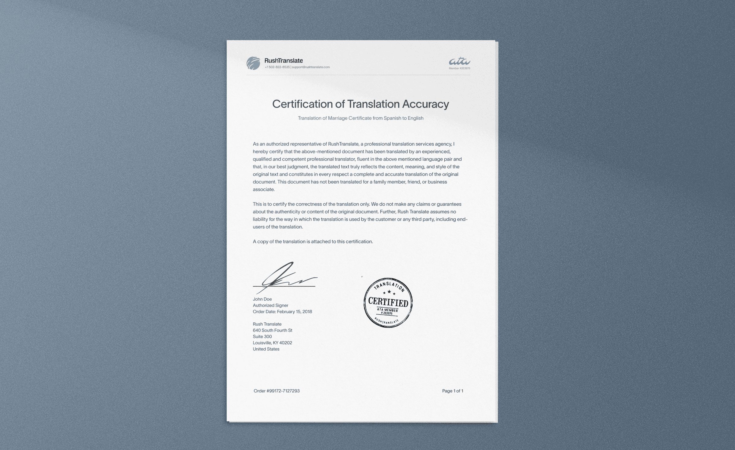 The updated branding is carried across the full user journey, including physical documents