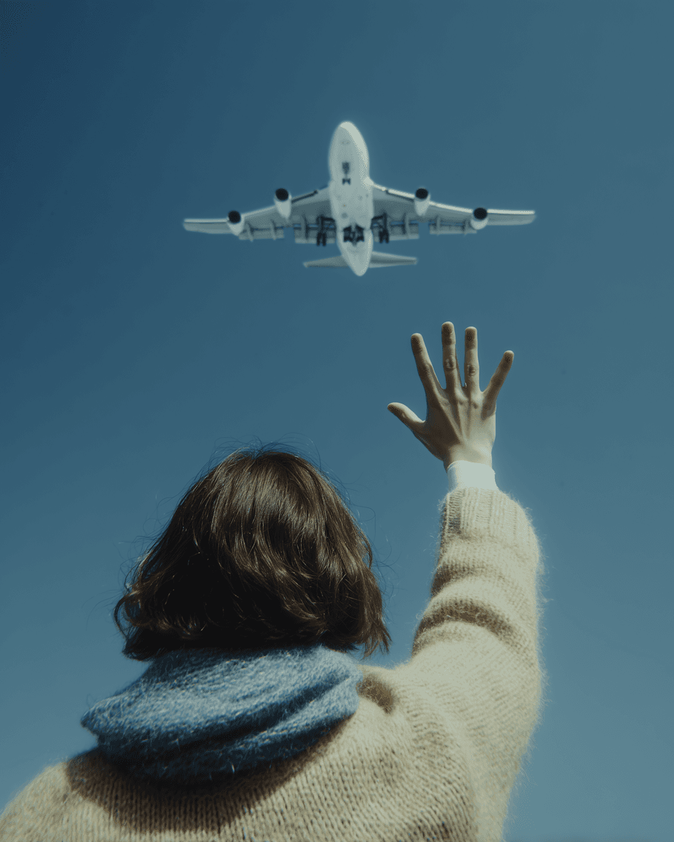 Snow-capped mountains bathed in warm sunset light