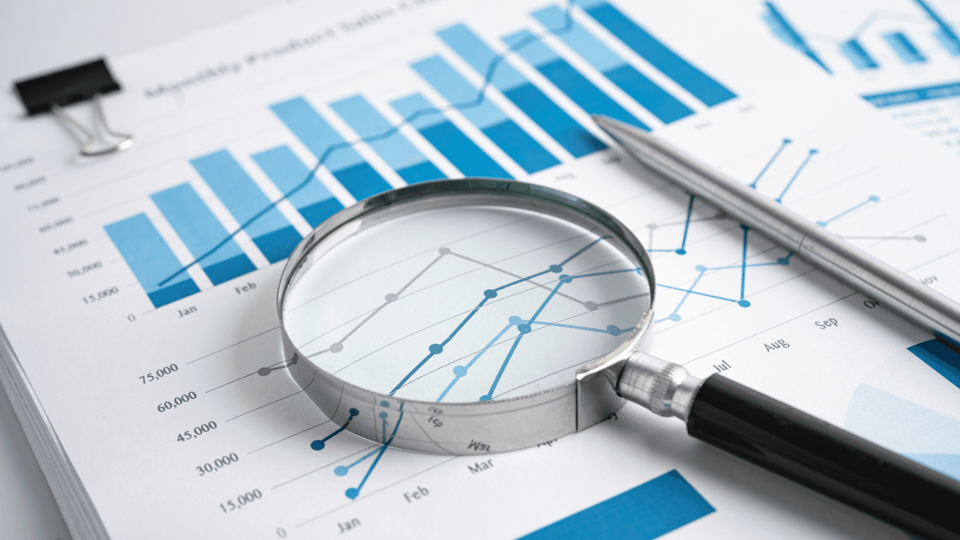 Marketing and retargeting data shown on an analytics sheet
