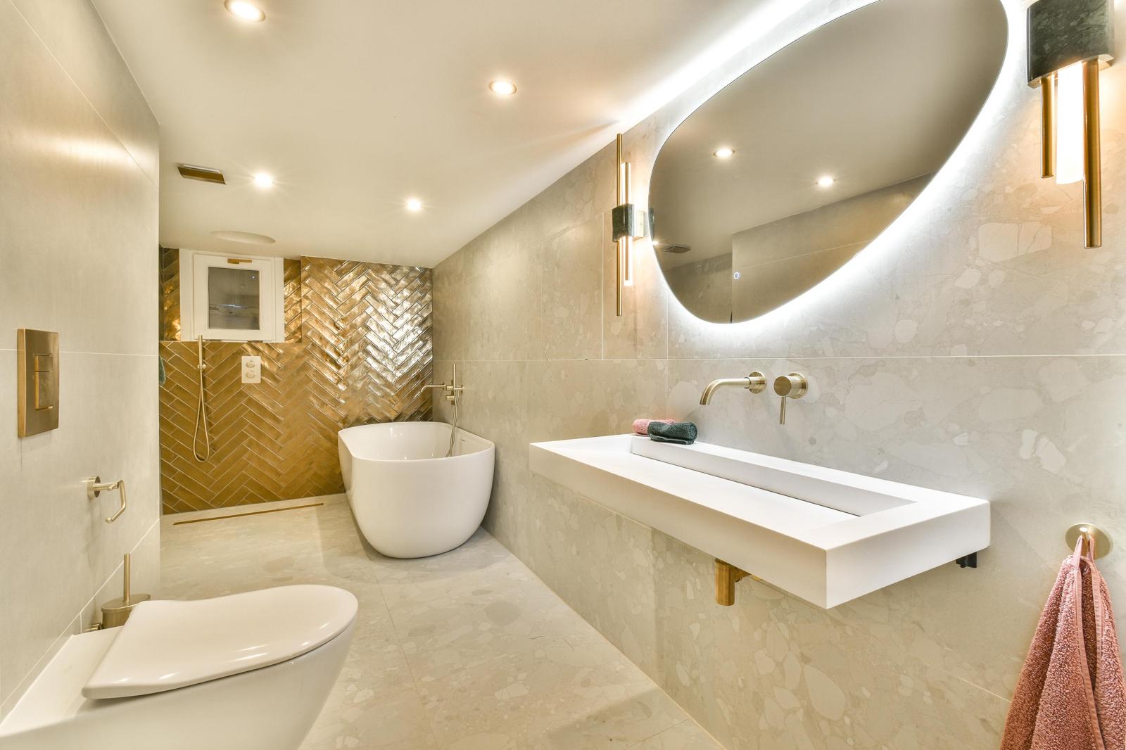 Project showcase image featuring a modern, refined interior.