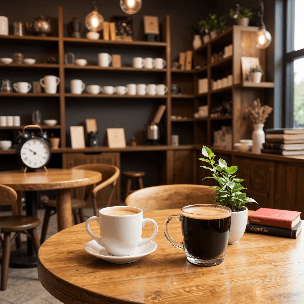 product photography of cup of coffee