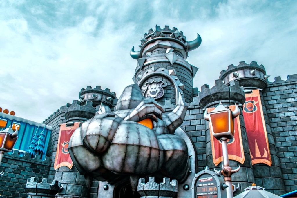 bowsers castle, universal studios japan