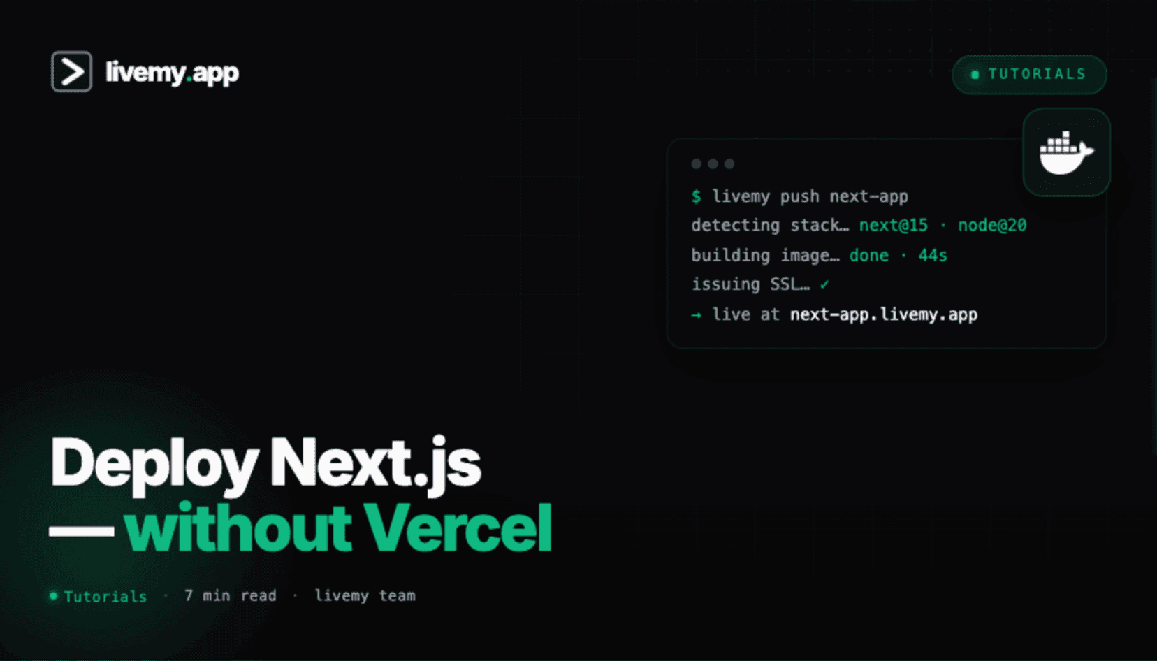 How to deploy a Next.js app without Vercel (2026)