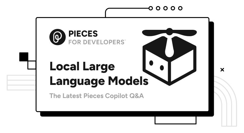 Image describing the title of the blog post: Local Large Language Models.