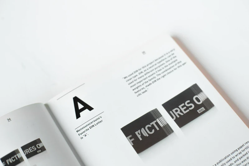Modern monochromatic brand stationery and packaging design