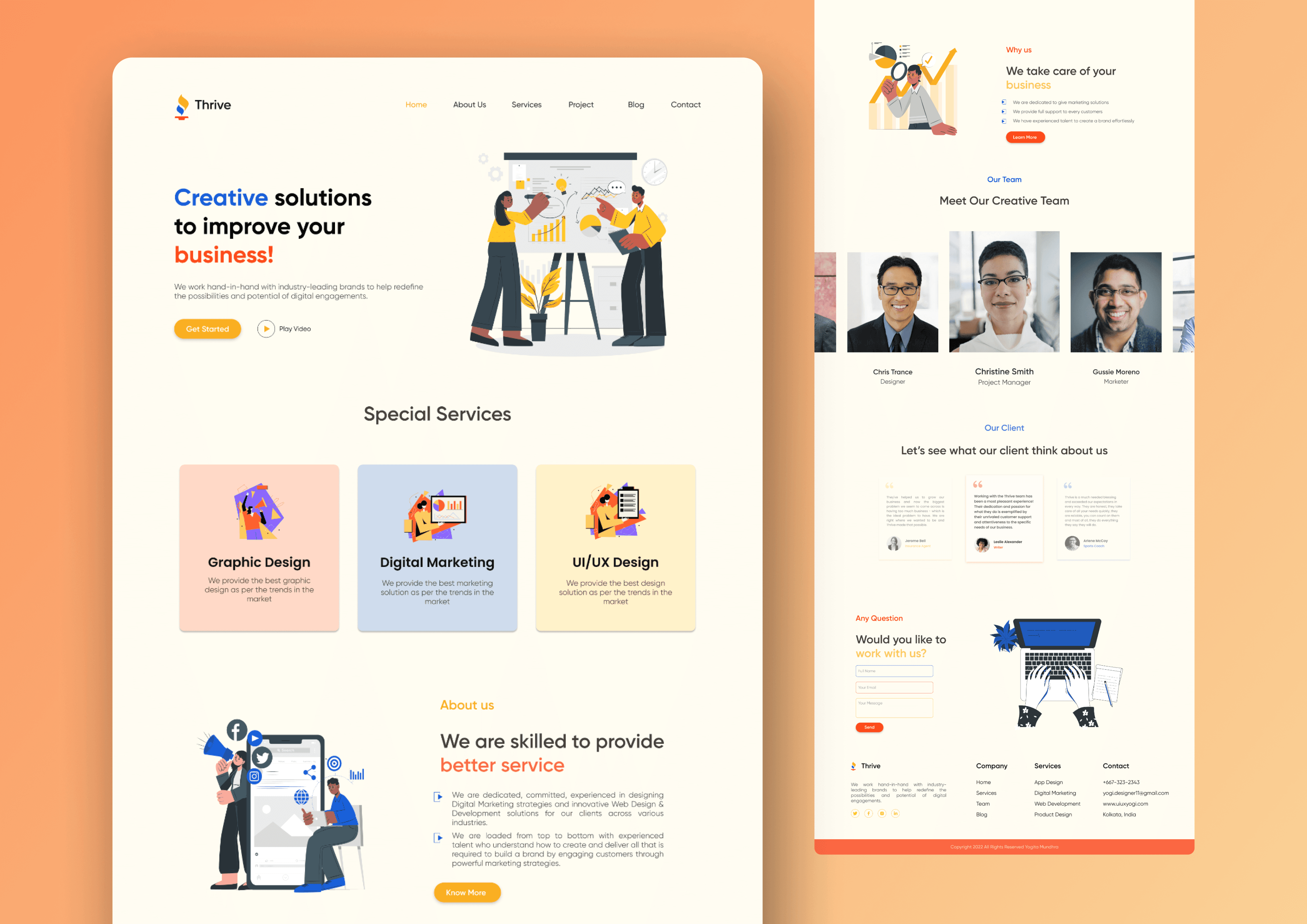 Saas Landing Page