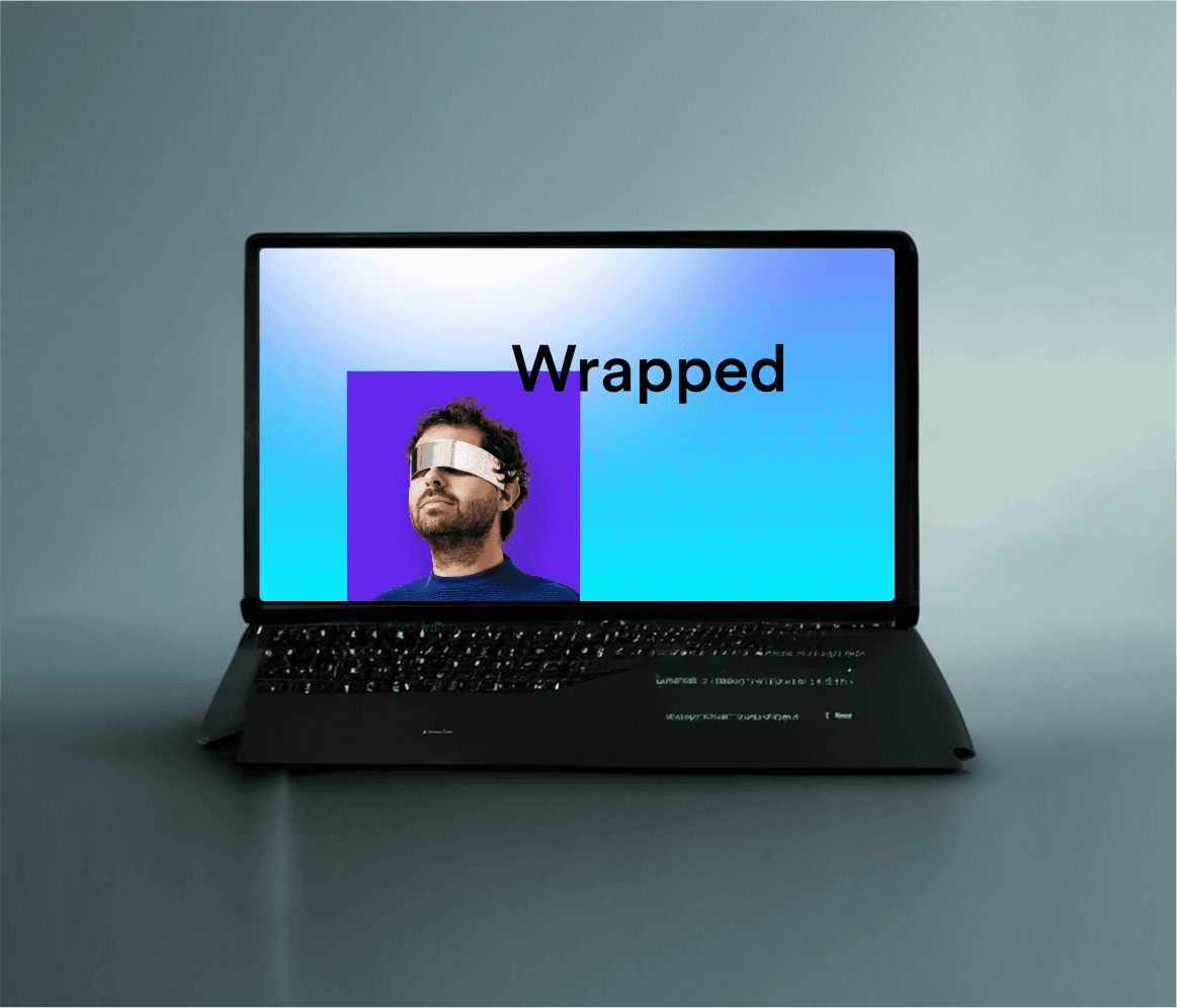 an example of linkedin wrapped graphics