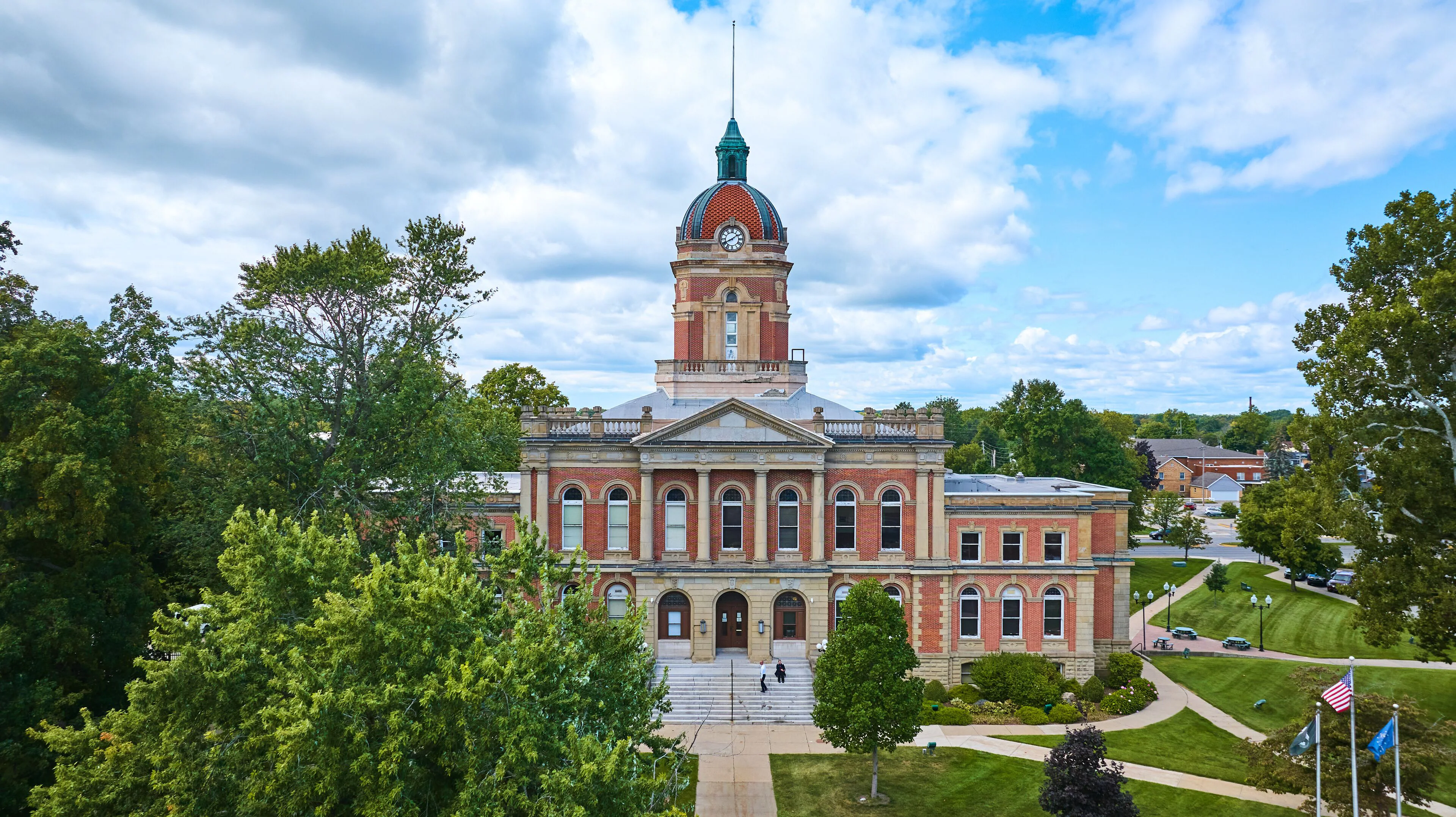 Goshen, Indiana daytime downtown landmark or civic view
