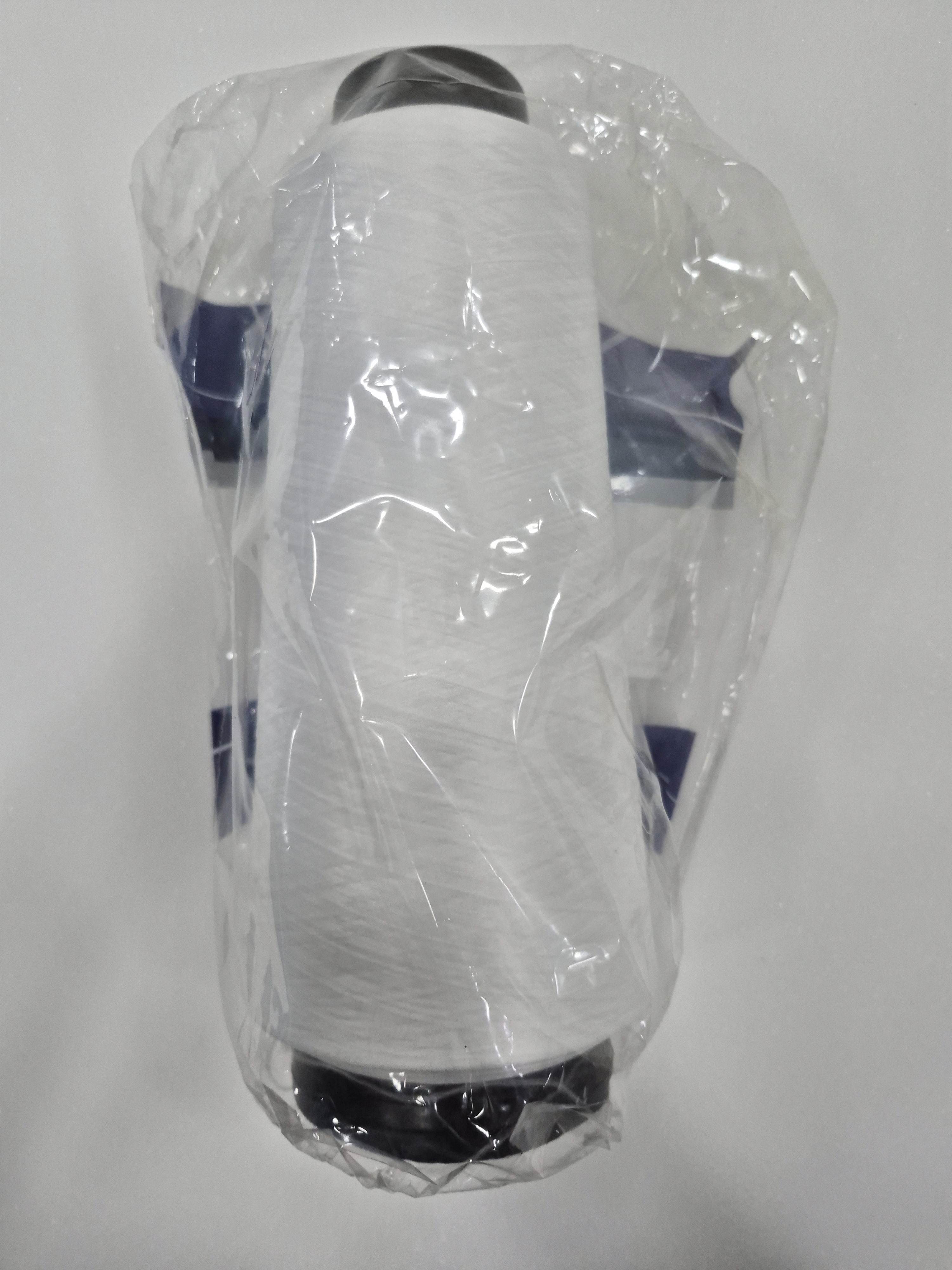 Linha Poliéster Fiado Branca 500g