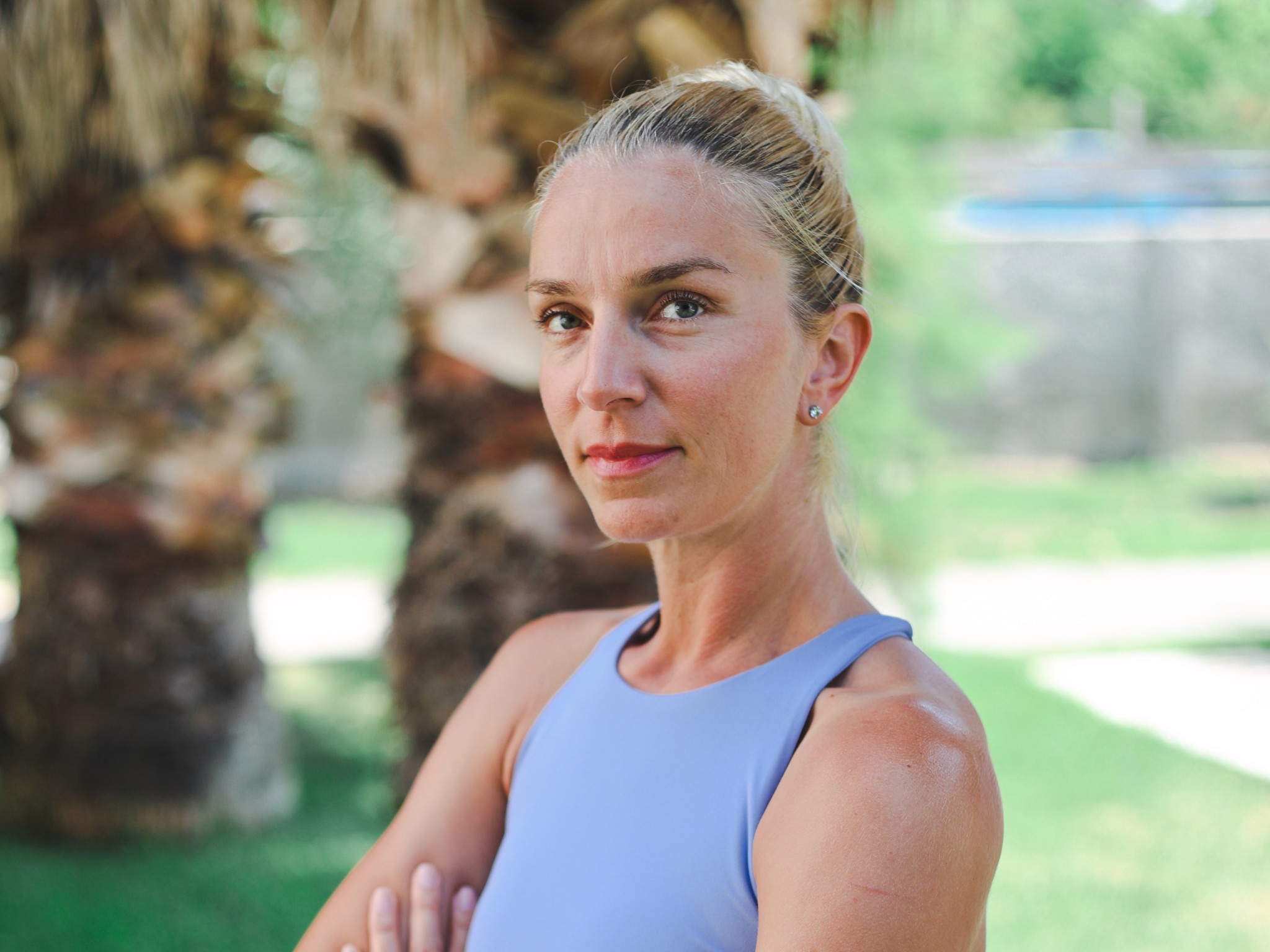 Bojana Milic. Profesor fizičkog i obučeni pilates instruktor u pilates studiju Ravnoteža