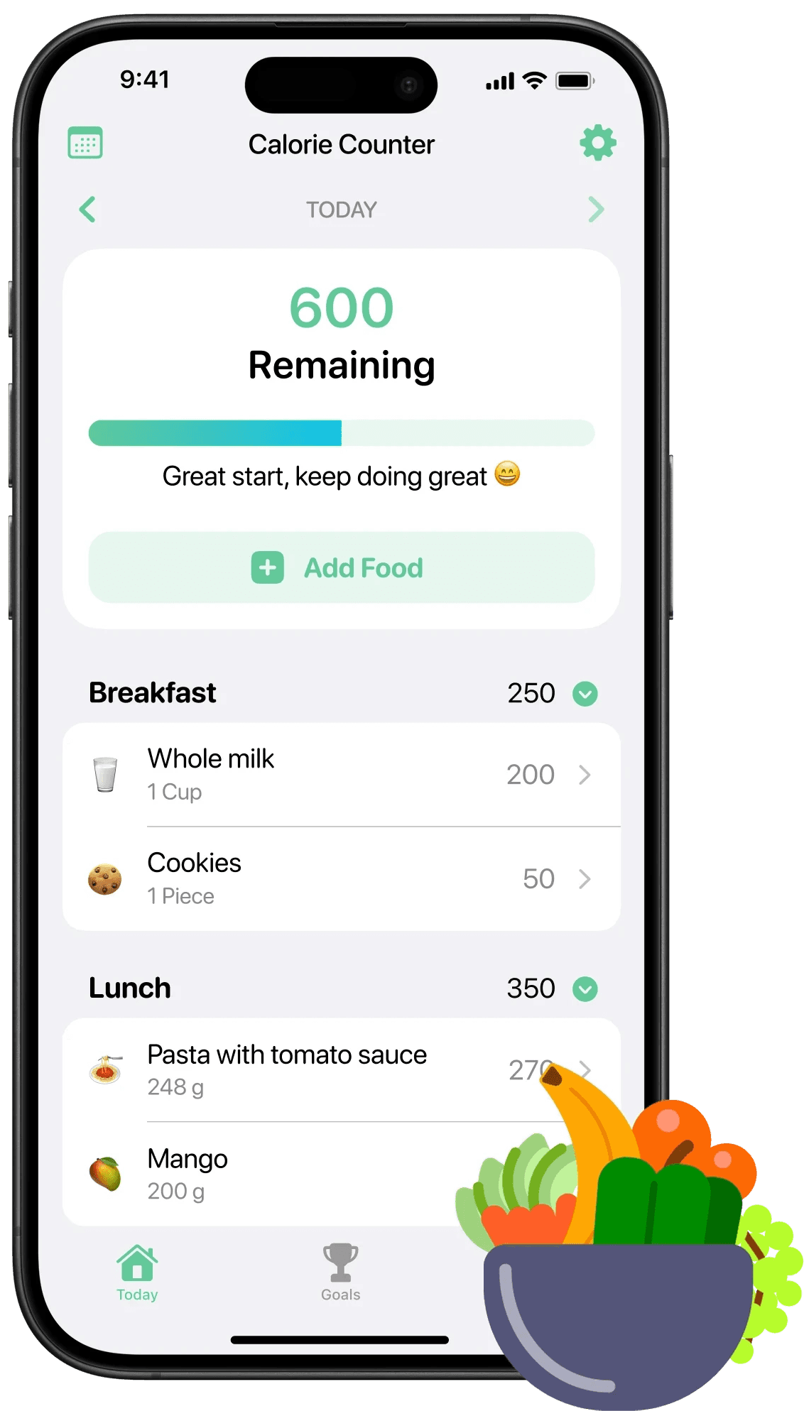Simple period & ovulation tracker app.