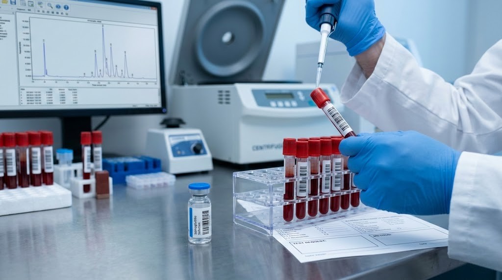 Does semaglutide show up in blood work