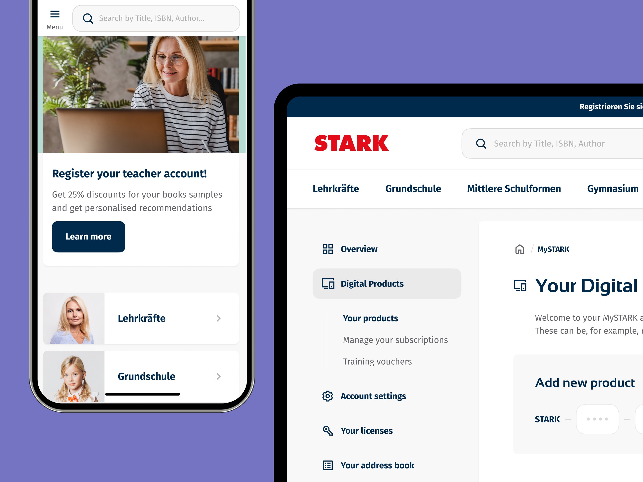 STARK Verlag - Redesign
