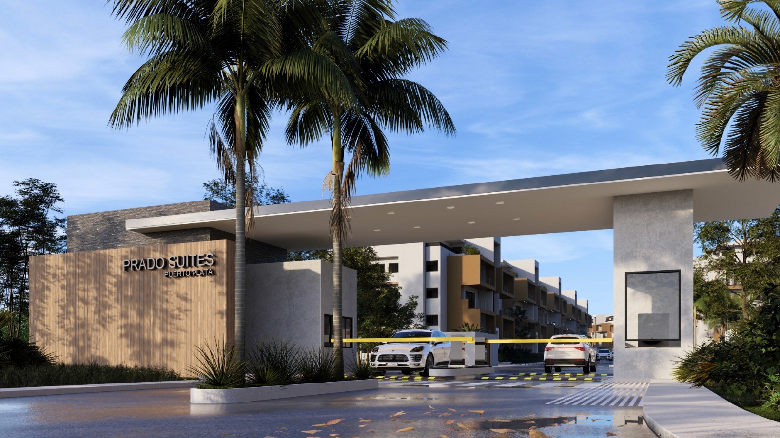 Render proyecto Prado Suites Puerto Plata