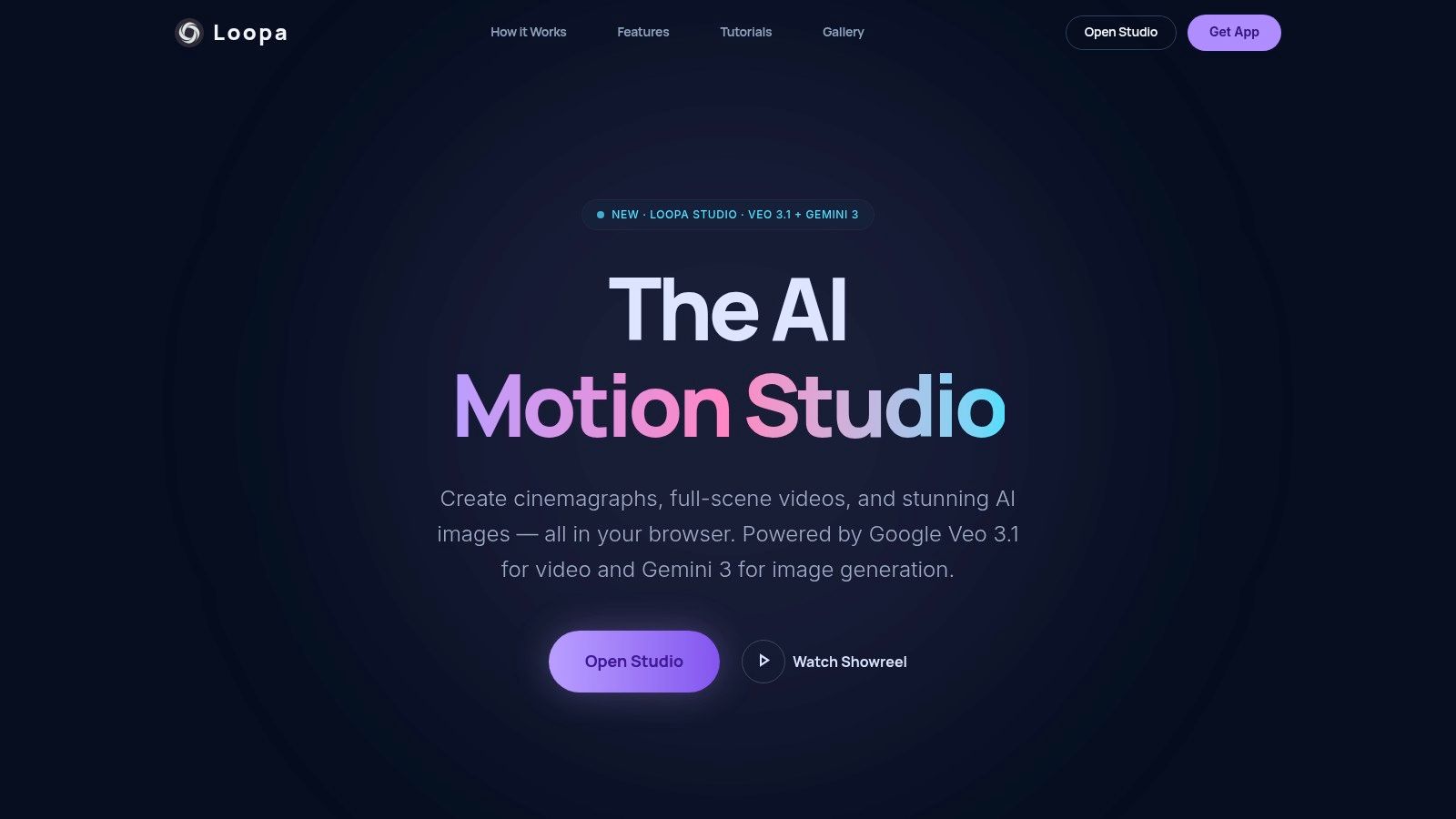 Loopa Studio (Web + iOS)