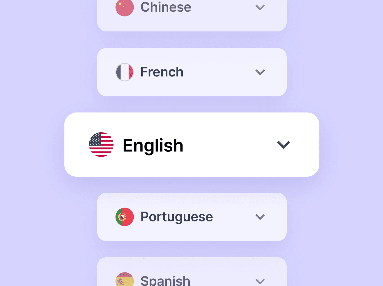 dubbing step1. nation choice