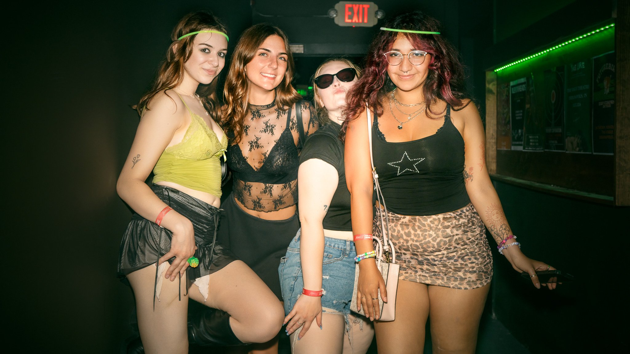 The BRAT Party at the Turntable Indy photo taken by Future Gold Media