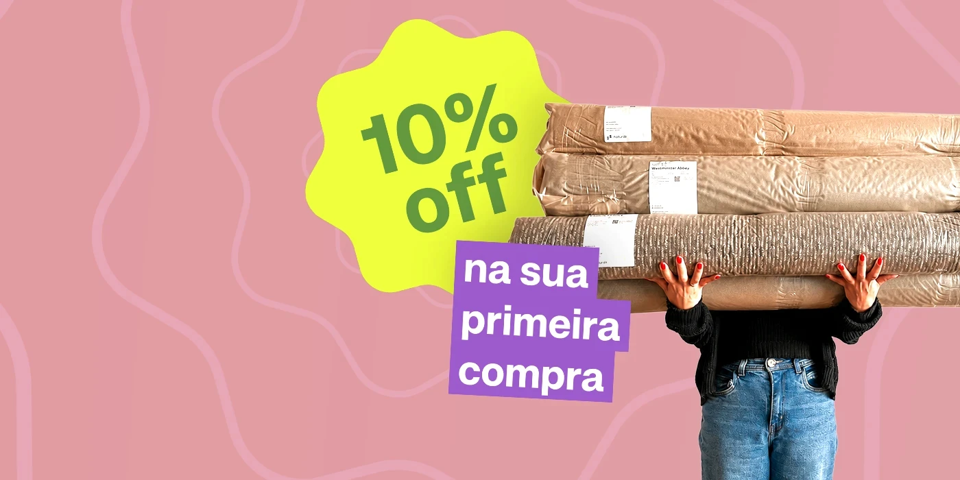 10% off na sua primeira compra