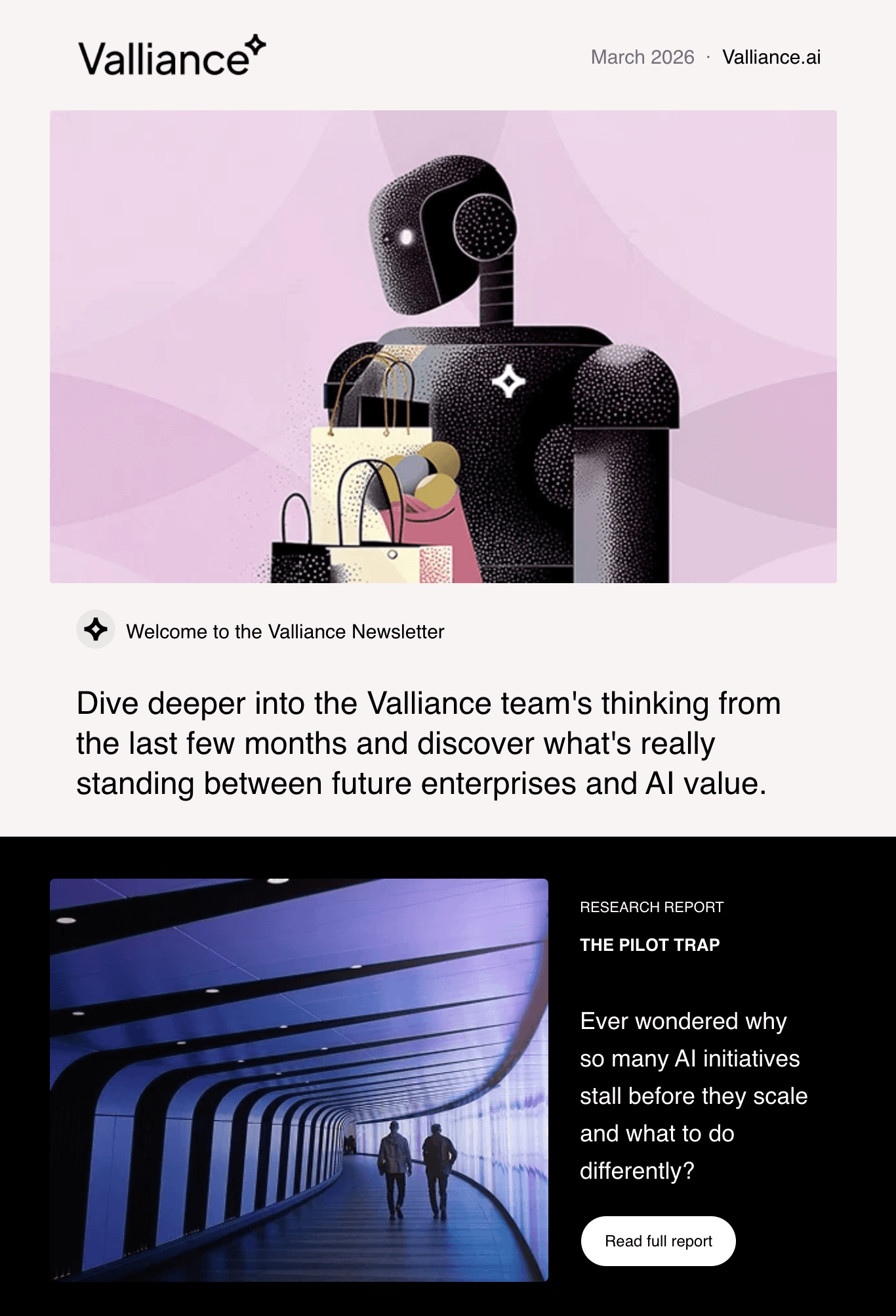 Valliance AI Newsletter - March Edition