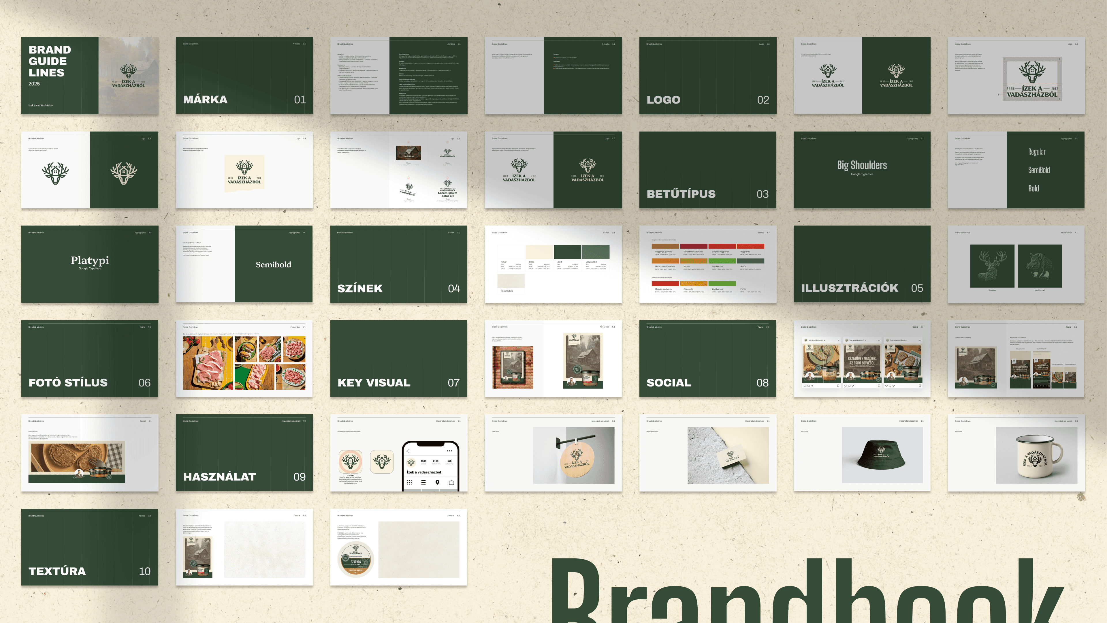 Ízek a vadászházból brandbook
