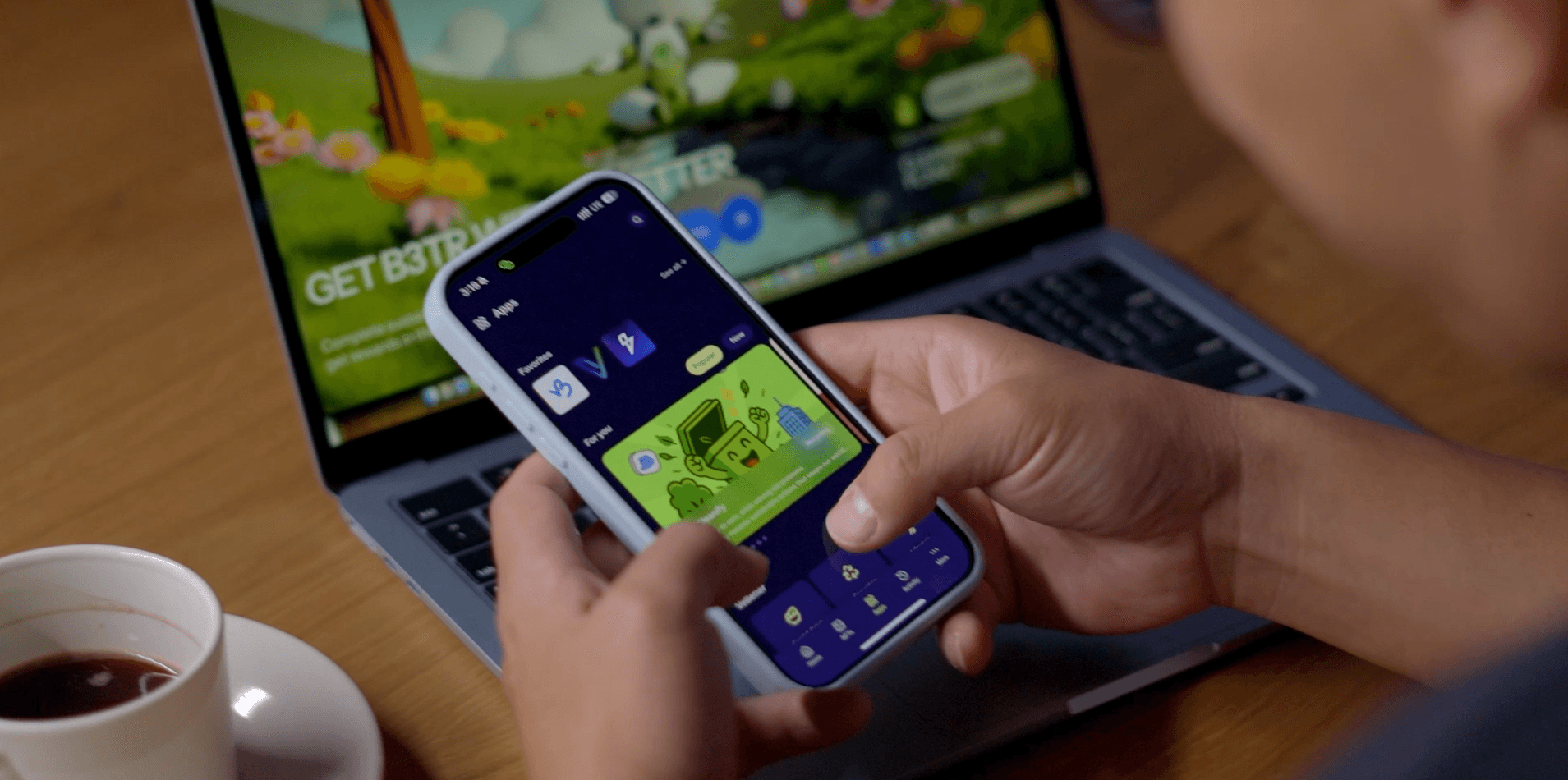 Verifying sustainable action through VeChain's blockchain 