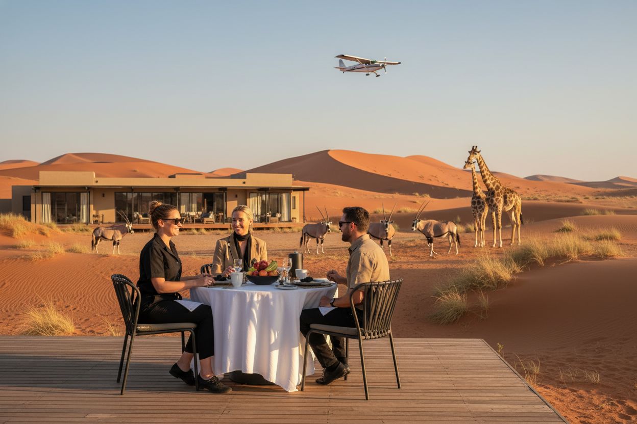 lugares exclusivos Namibia