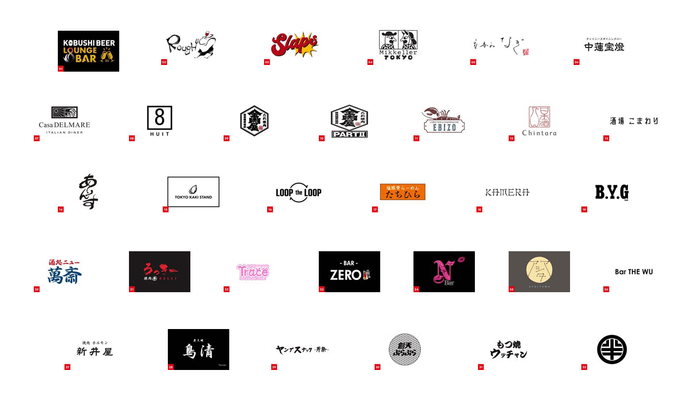 第七回しぶや百軒店はしご酒店舗