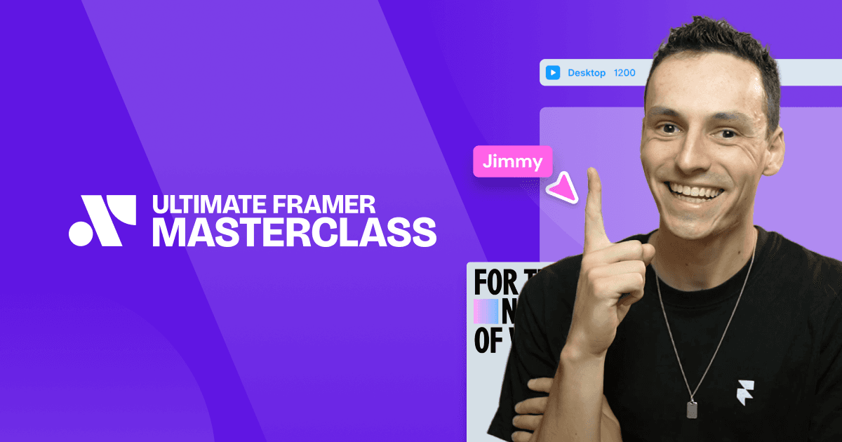 Ultimate Framer Course banner