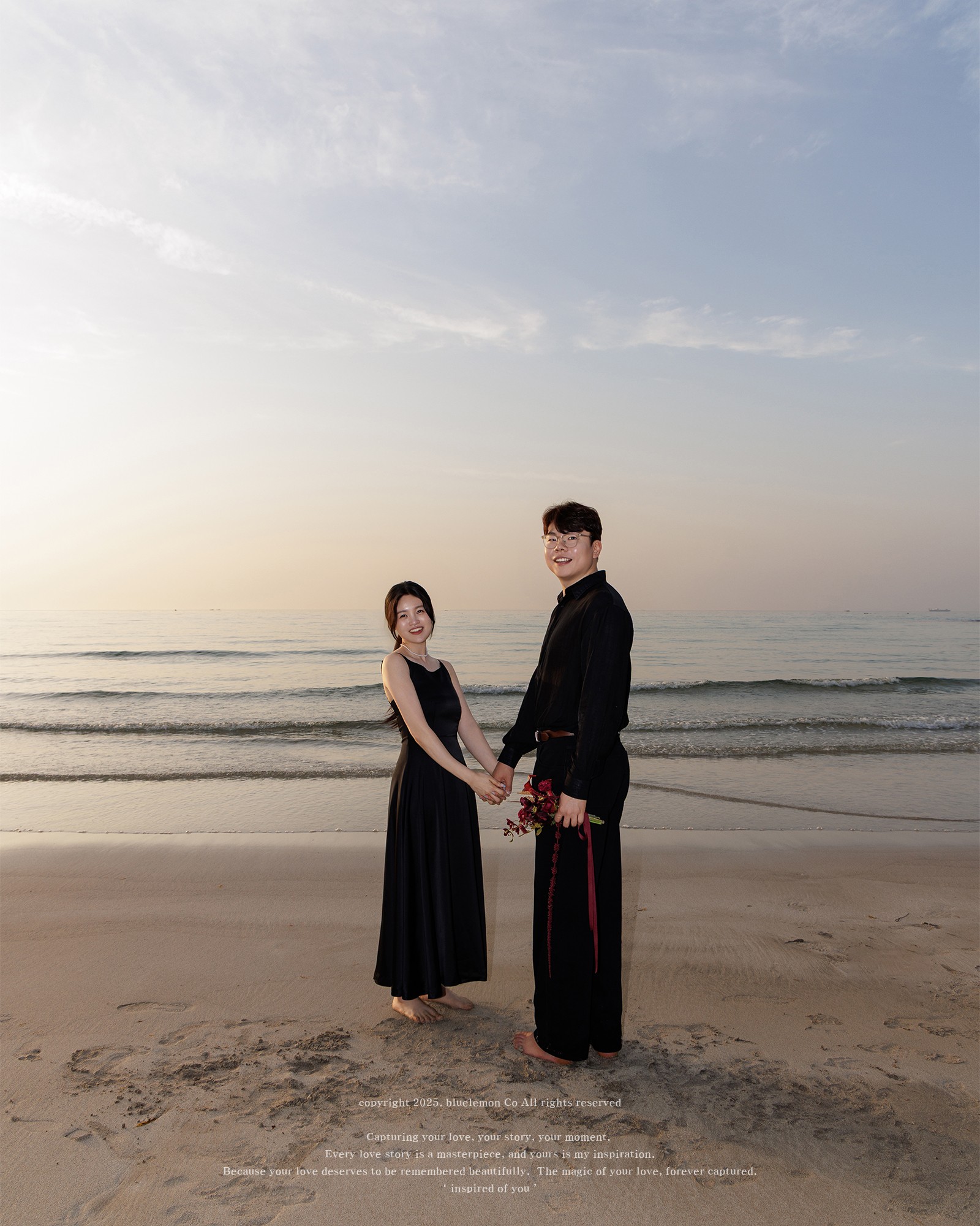 [필름커넥트] 제주 바다웨딩스냅 후기 함덕해수욕장 | 작가추천 블루레몬