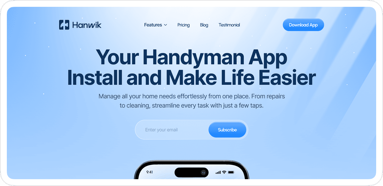Handyman Service App