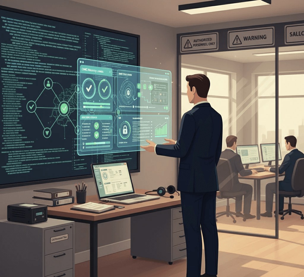 Advanced Security Compliance and CMMC Management
