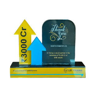 Industry awards recognising Saarathi for trust and lending innovation