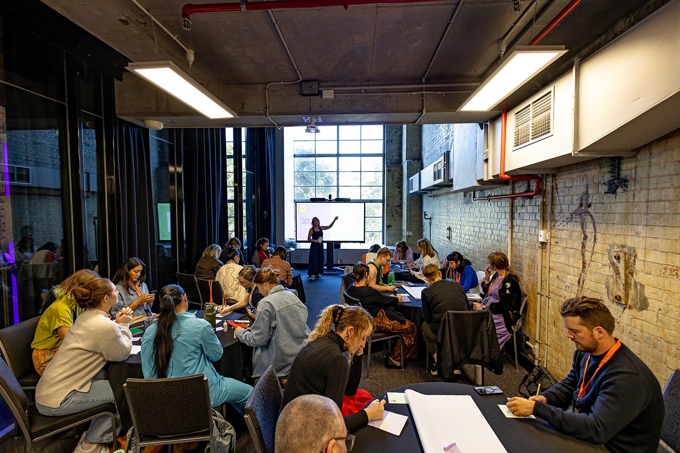 Corporate Workshop held in the Park Mezzanine Room at Brisbane Powerhouse