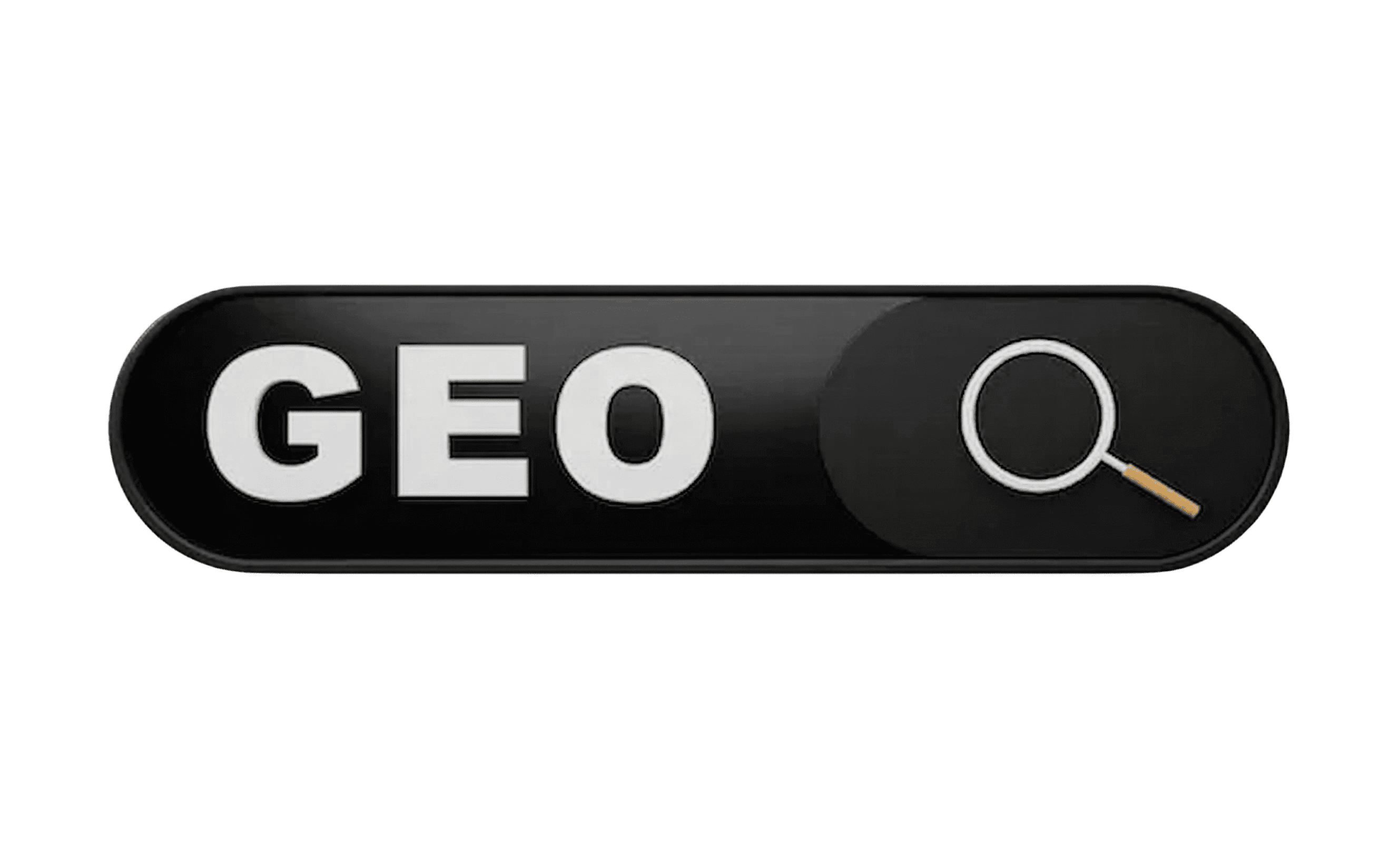 Barre de saisie illustrant le GEO (Generative Engine Optimization) pour la recommandation par les IA (ChatGPT, Gemini), par 0.1Lab.