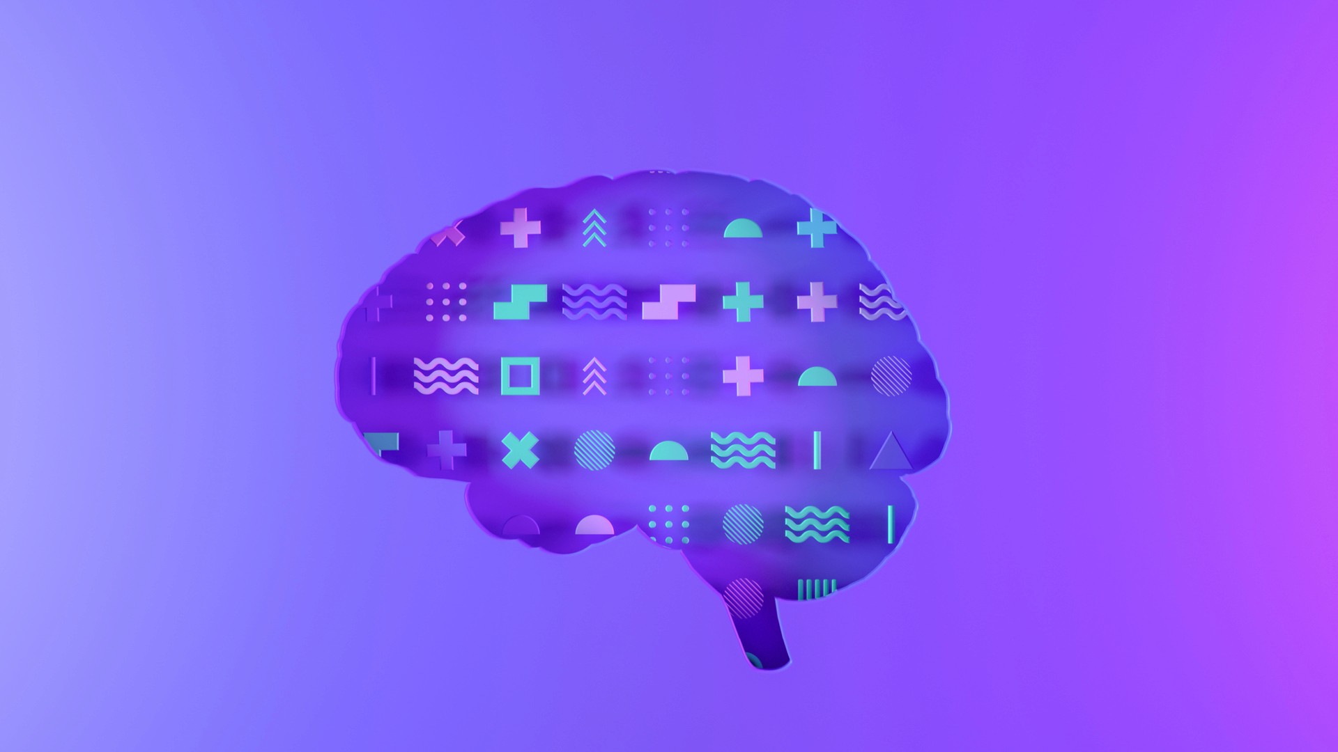 abstract ai brain concept