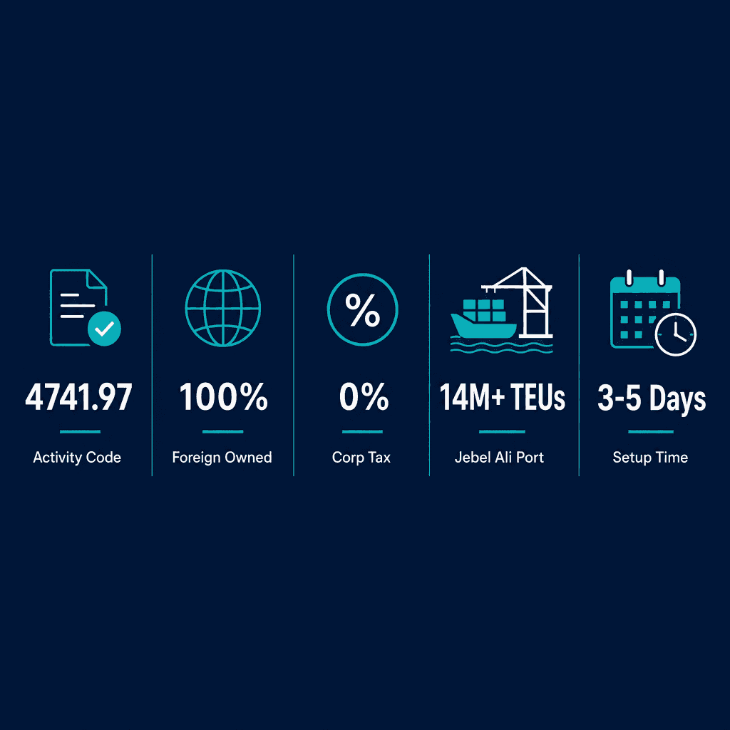 Infographic: Start a Smart Machines & Spare Parts Trading Business in Dubai