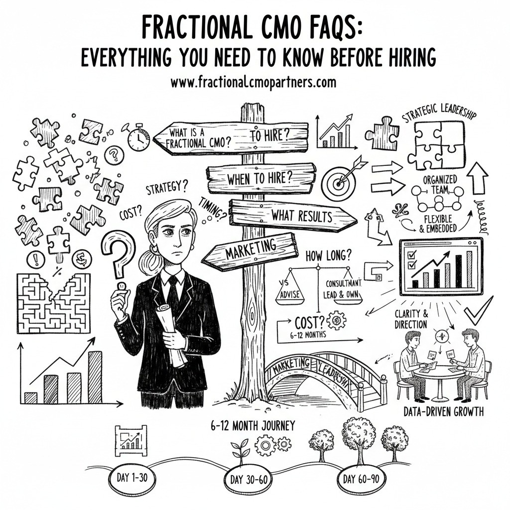 Fractional CMO FAQs: Everything you need to know before hiring