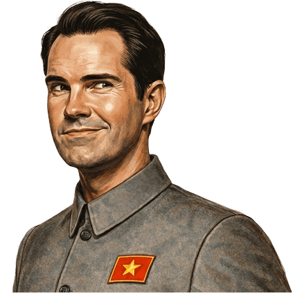 Big dog sitting next to his dad on an outdoor bench