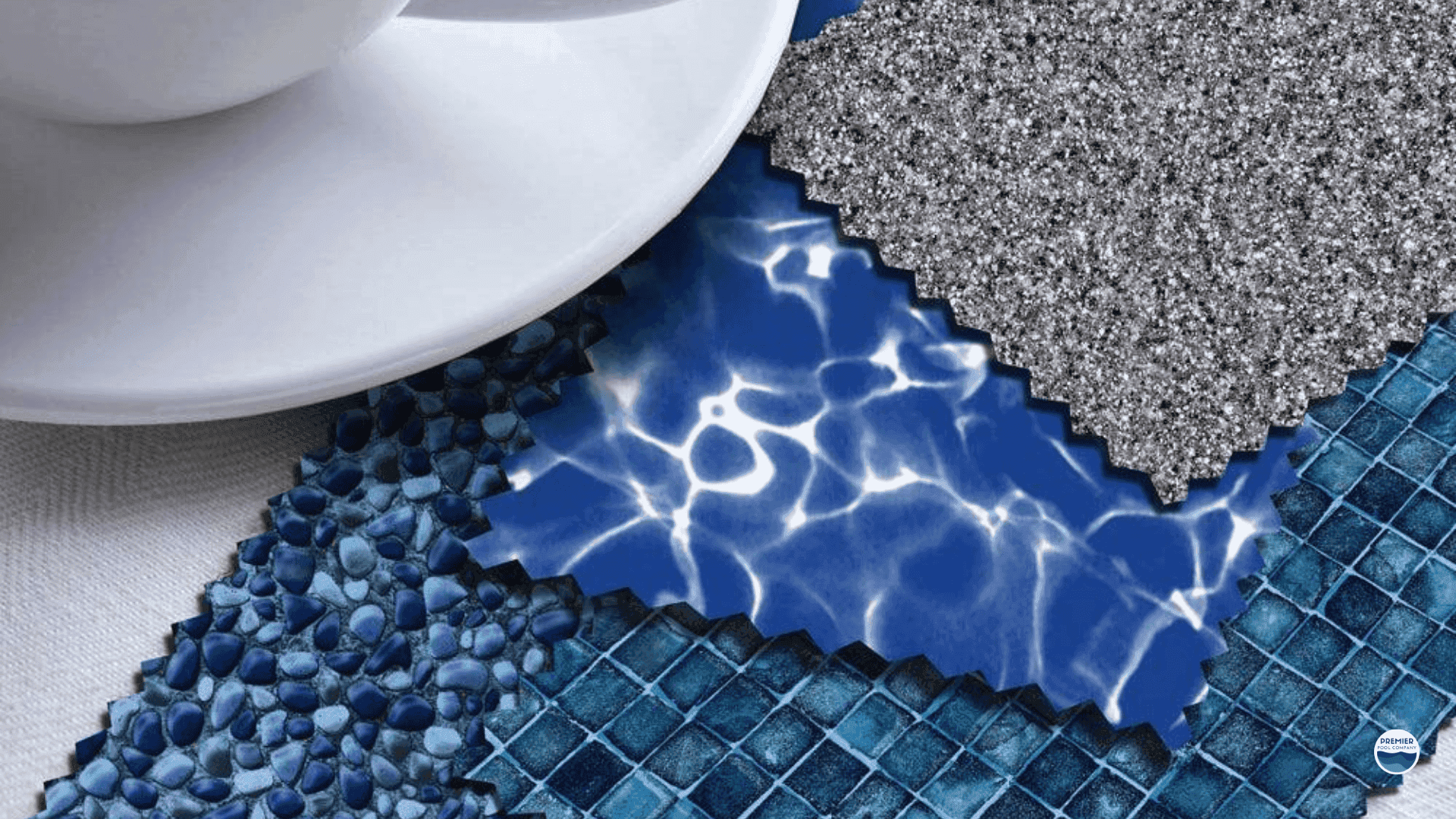 Vinyl pool liner design showing affordable replacement option for homeowners