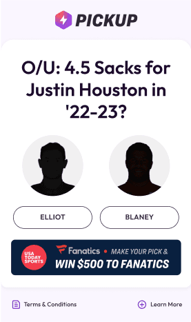 Pickup widget for Justin Houston