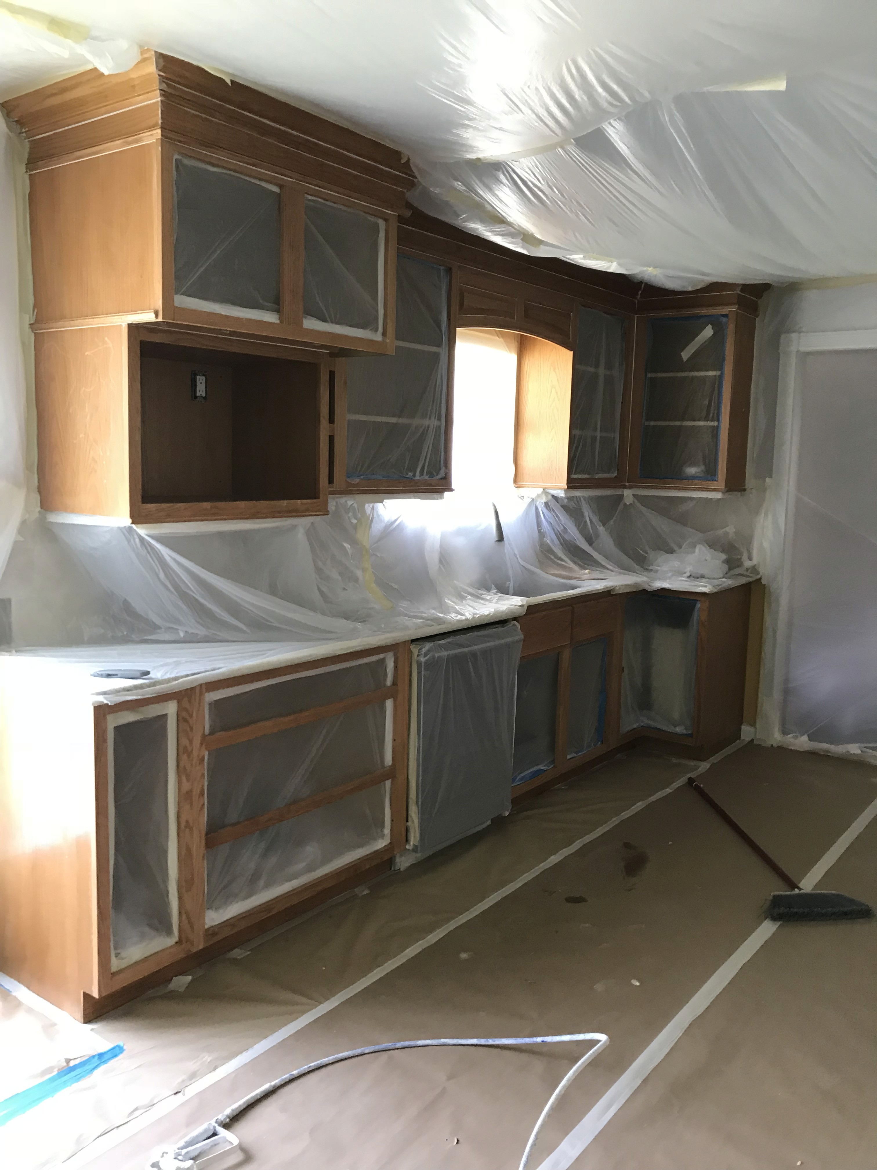 old rusty kitchen ready to be remodel