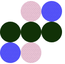 Abstract geometric icon