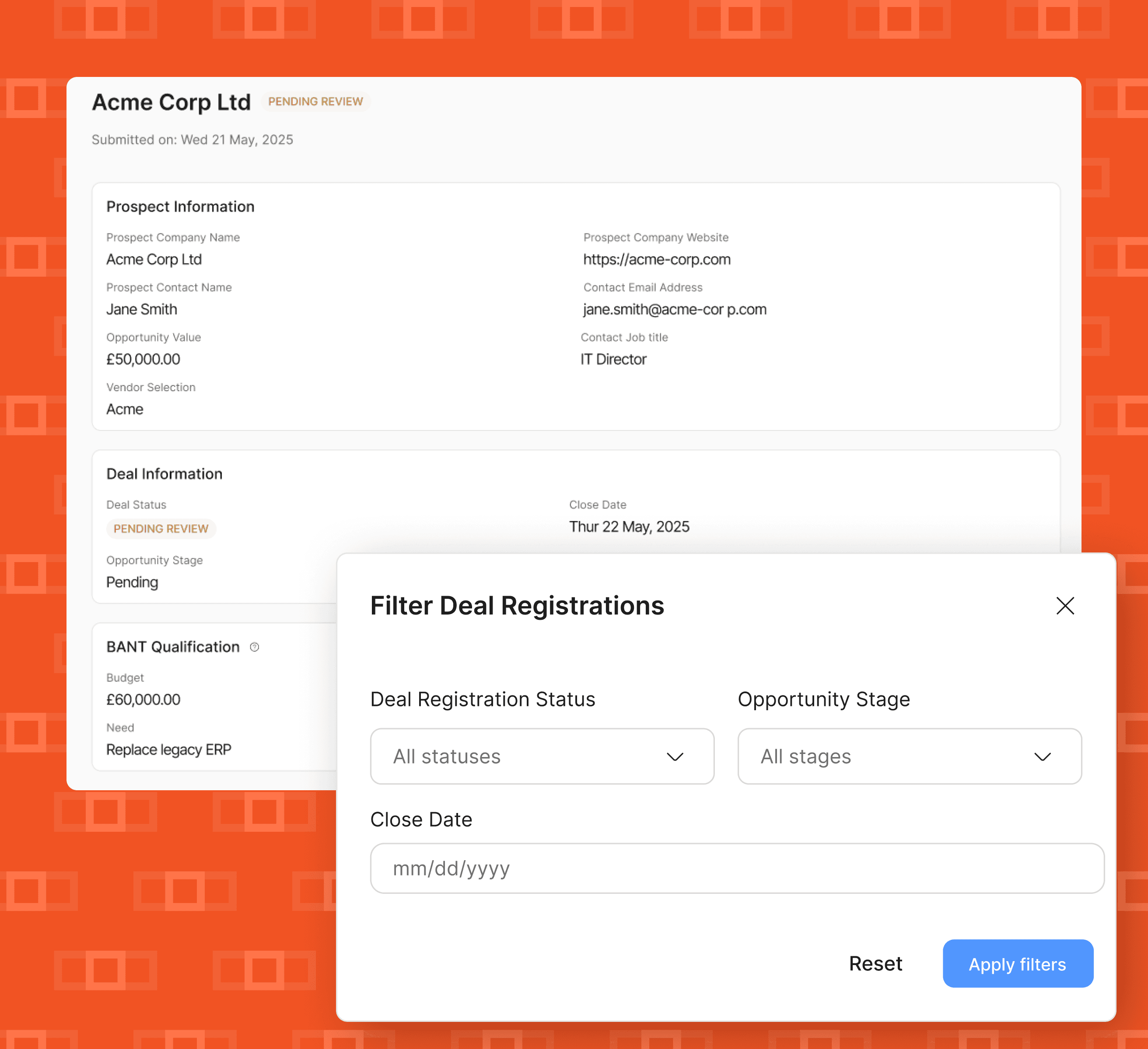 Airstride showing Co Sell.