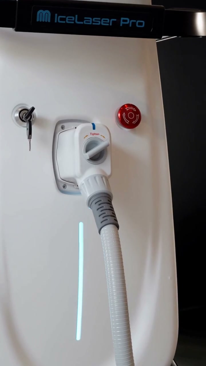 MM IceLaser Pro — van dichtbij.