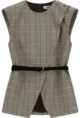 Gilet in pied-de-poule