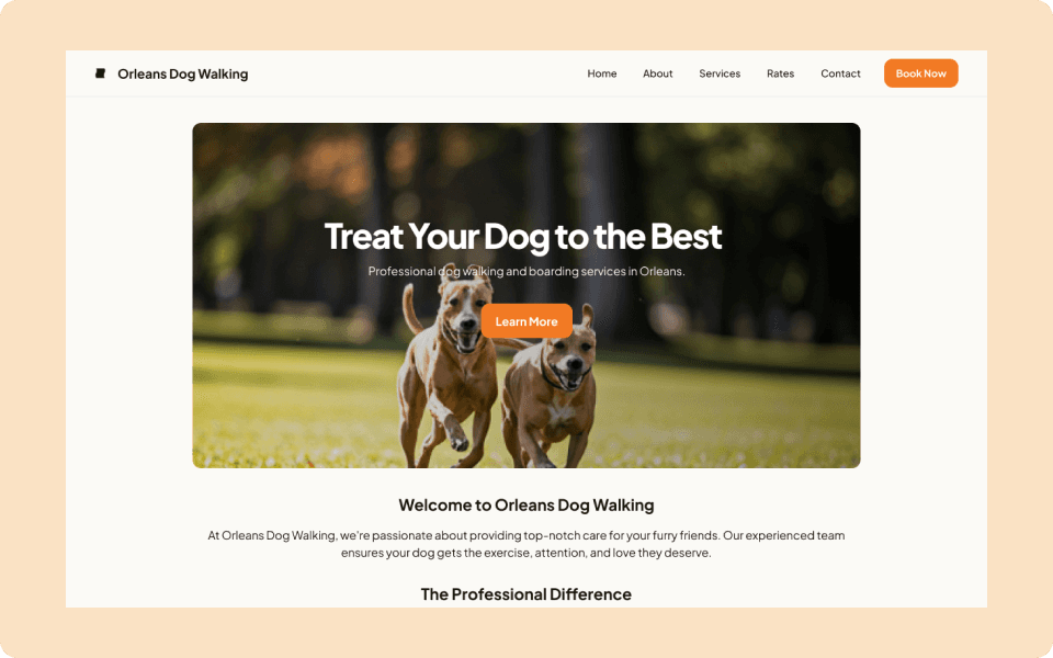 OrleansDogWalking